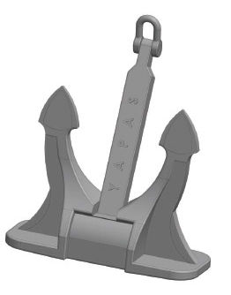 Spek-Anker - Yapas Chain and Forging Co. Ltd. - für Schiffe