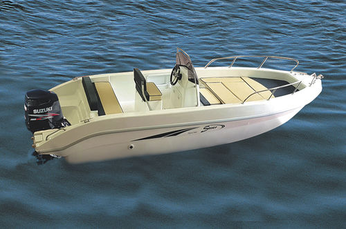 Außenborder-Konsolenboot - 585  - SAVER  S.R.L. - max. 6 Personen / Sonnendeck
