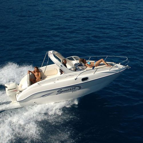 Außenborder-Daycruiser - Manta 620 - SAVER  S.R.L. - Open / max. 7 Personen / mit Kabine