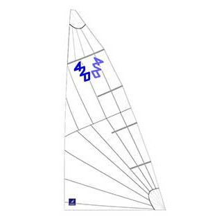 Großsegel - R15 - ZM DESIGN SRL - für Jolle / Radial-Schnitt / 420