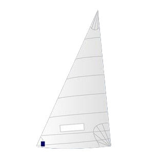 Fock - X1 - ZM DESIGN SRL - für Jolle / cross-cut / Snipe