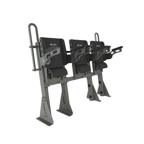 Schalensitz - 7300 - SHOXS - für Berufsboot / für Schlauchboot / mit Armlehnen
