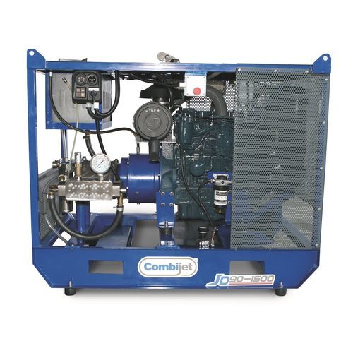 Hochdruckreiniger für Werft - JD90-1500/55 - Combijet - vormontiert / Dieselmotor / Druckluftmotor
