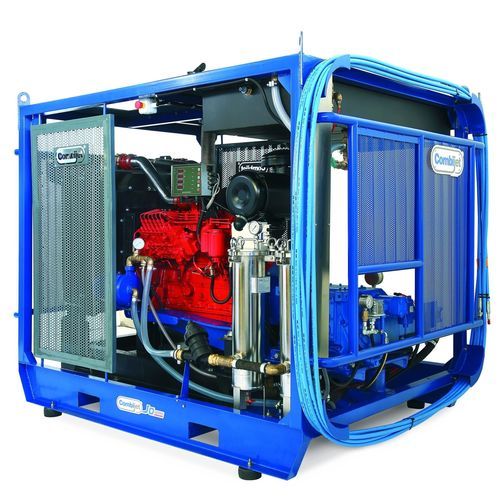 Hochdruckreiniger für Werft - JD90-2800/13 - Combijet - vormontiert / Dieselmotor / zum Unterwasserreinigen