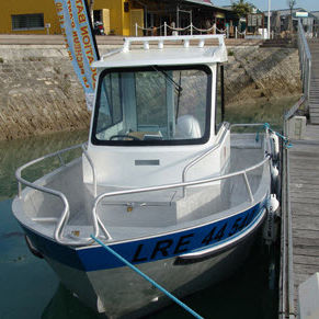 Berufsschiff / Berufsschiff für Fischerei - 545/645/650 - aurora (dalian) yachts co ltd - Außenborder / Aluminium