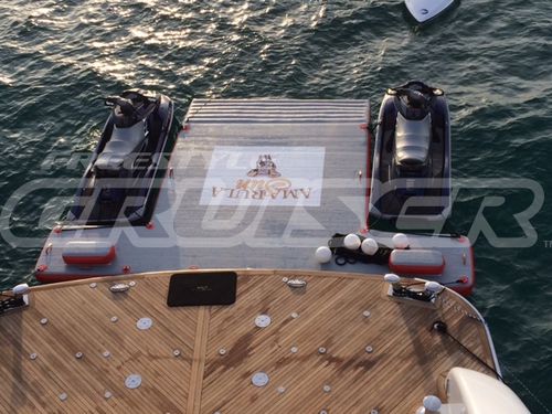 Schwimmponton - FreeStyle Cruiser - Anker / für Jet-Ski