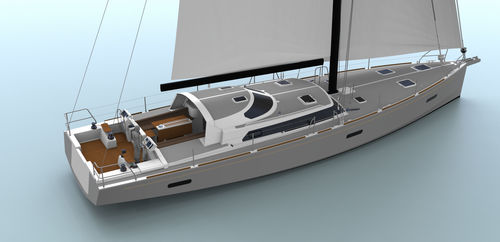 Expeditions-Segelyacht - 70 - Boréal - 3 Kabinen / 4 Kabinen / mit offenem Heck