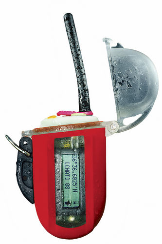 Funkgerät für Boot - (Red) Marine Rescue Radio with GPS - Nautilus LifeLine - tragbar / VHF / wasserdicht