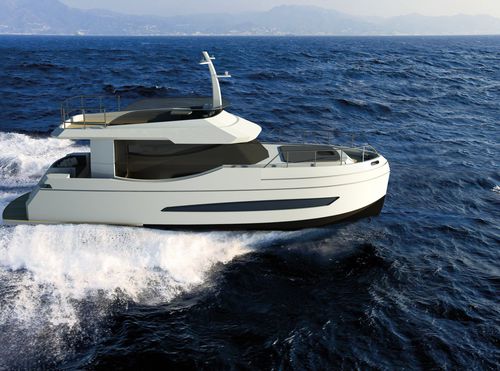 Express-Cruiser / Innenborder - GreeNaval 40 - Naval Yachts - hybrid / zweimotorig / Open