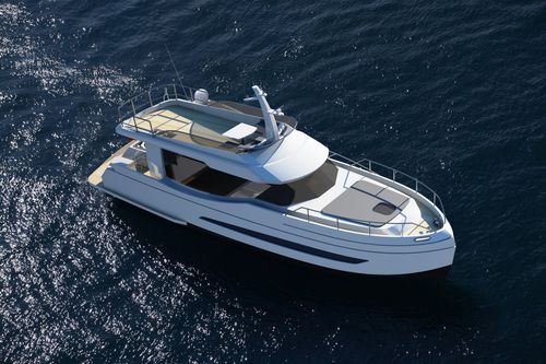 Express-Cruiser / Innenborder - GreeNaval 50 - Naval Yachts - hybrid / zweimotorig / Aluminium