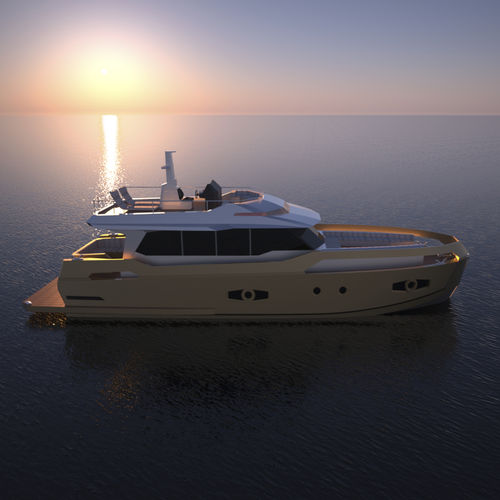 Motoryacht für Kreuzfahrten - GreeNaval 60 - Naval Yachts - Trawler / Flybridge / hybrid