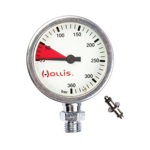 Tauchmanometer - BRASS SPG, BAR - Hollis