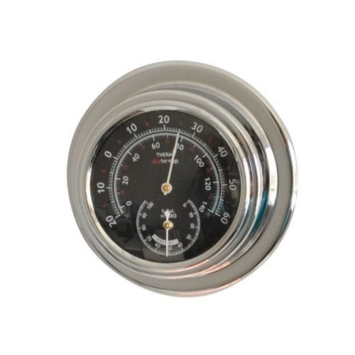 Analoges Thermometer - 0906069 - BigShip - Hygrometer / verchromter Messing / °C