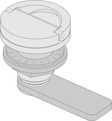 Verschluss für Boot - EC101 - Mazzer Srl - Nocken / Edelstahl