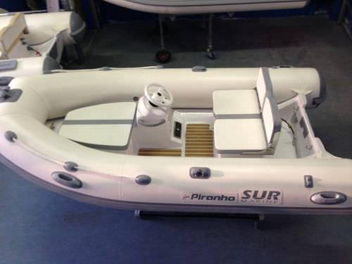 Außenborder-Schlauchboot - Luxury 300  - Piranha Ribs Ltd - halbstarr / mit Seitenkonsole