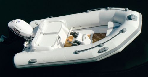 Außenborder-Schlauchboot - Luxury 350  - Piranha Ribs Ltd - halbstarr / mit Seitenkonsole