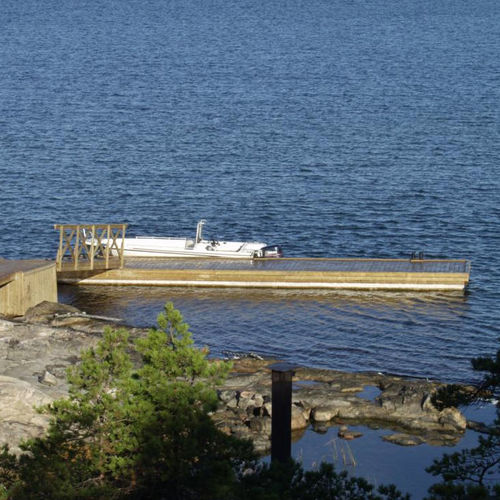 Schwimmponton - M  - A-Laiturit - Anleger / für Yachthafen / für Boot