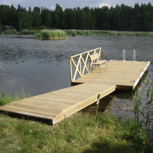 Schwimmponton - K6 - A-Laiturit - Anleger / für Yachthafen / für Boot