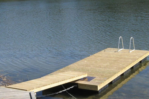 Gangway für Steg - 097200 - A-Laiturit - Holz
