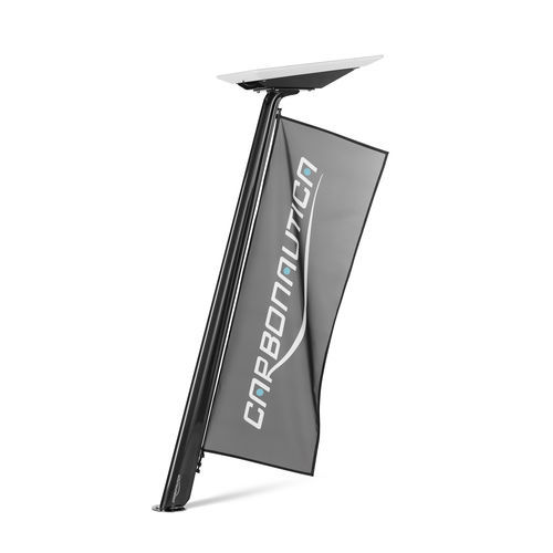 Carbon-Flaggenstock - 1800 mm - CARBONAUTICA - für Boot / für Yacht