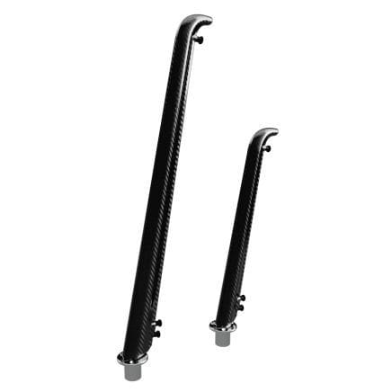 Carbon-Flaggenstock - 400-600 mm - CARBONAUTICA - für Boot / für Yacht / für Segelboot