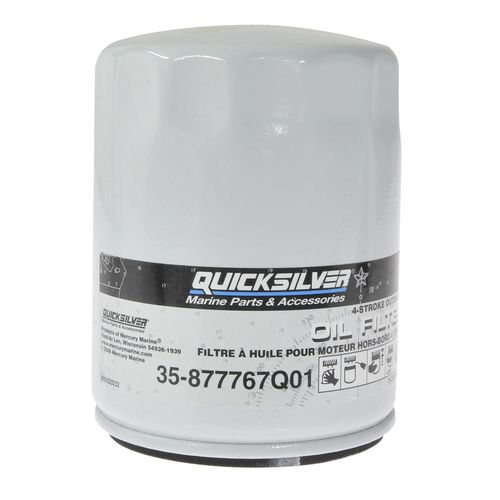 Ölfilter - 877767Q01 - Quicksilver - für Marineanwendungen / für Außenborder