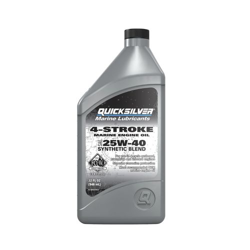 Synthetiköl - 25W-40 - Quicksilver - für Motoren / für Außenborder-Motorboote