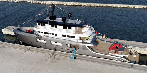 Superyacht für Kreuzfahrten - K42 Audace - Cantiere Delle Marche - Raised Pilothouse