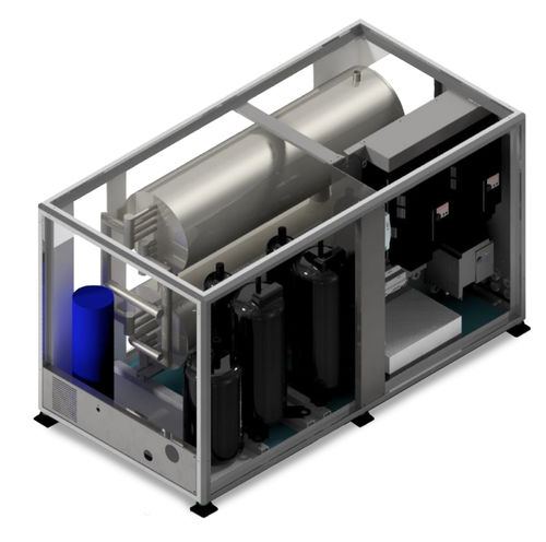 Kompressor für Schiffe - VRT100E2 - Termodinamica - Drehschieber / stationär