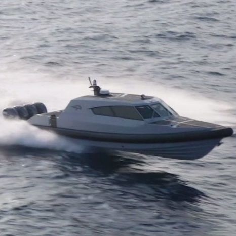 Patrouillenboot Berufsschiff - 1700 BLACK FALCON II RFB - ARESA SHIPYARD - Außenborder / GRP / Festrumpf-Schlauchboot