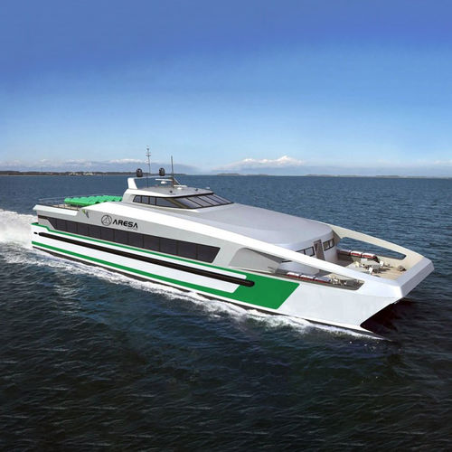 Katamaran-Passagierfähre - 3500 H2 FCAT - ARESA SHIPYARD - Verbundwerkstoff / GFK