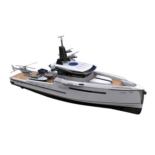 Motoryacht für Kreuzfahrten - T3000  - ARESA SHIPYARD - Explorer / Versand / Hardtop