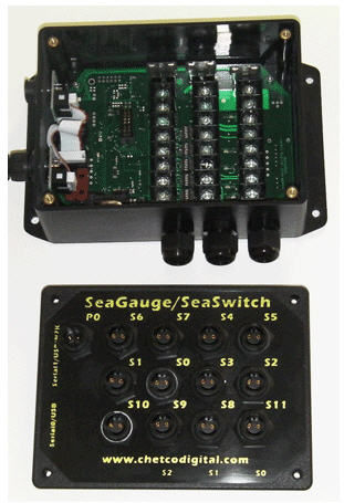 Schalter für Marineanwendungen - SeaSwitch™ 12C - Chetco Digital Marine - für Lenzpumpen
