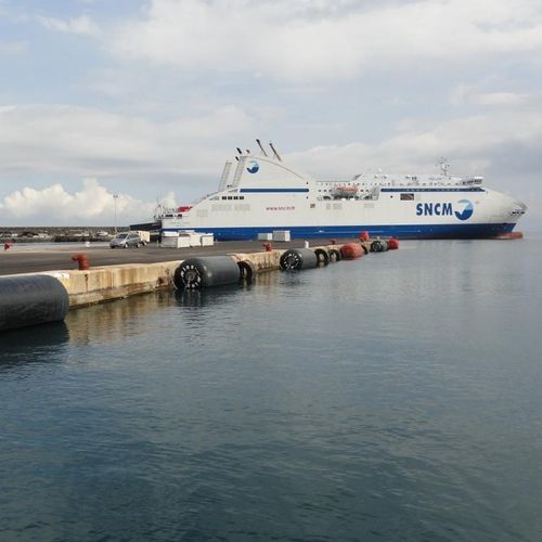 Fender für Hafen - VEOS France - Kai / für Stege / zylindrisch
