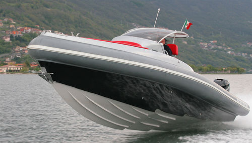Außenborder-Schlauchboot - 32 open - Albatro International Srl - zweimotorig / halbstarr / mit Mittelkonsole