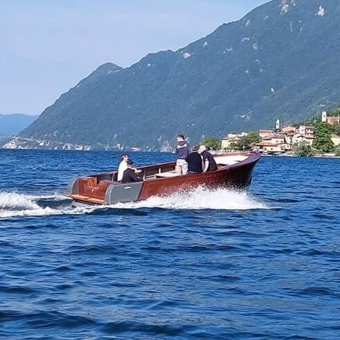 Innenborder-Konsolenboot - POLDO ’23 - Colombo Leopoldo  - Diesel / mit Mittelkonsole / Holz