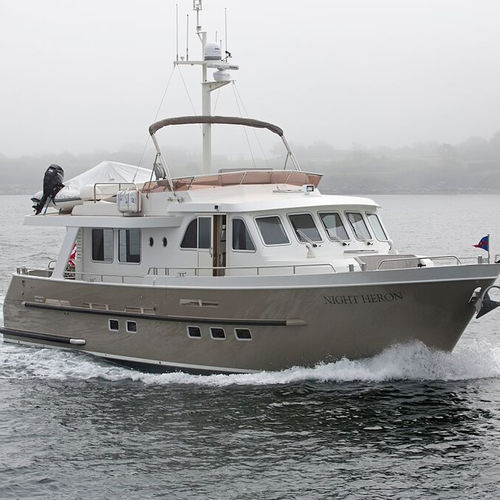 Innenborder-Trawler - 1650-1700 AD - De Alm  - Flybridge / Stahl