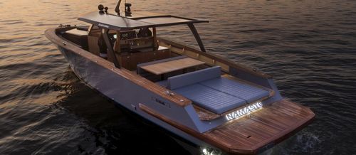Express-Cruiser / Innenborder - NAMASTE® - DUBOURDIEU - zweimotorig / Open / mit Mittelkonsole