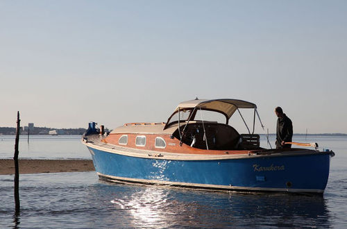 Innenborder-Konsolenboot - PINASSE - DUBOURDIEU - Diesel / Sportfischer / Holz