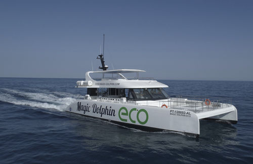 Passagierboot Berufsschiff - MAGIC DOLPHIN ECO - Drassanes Dalmau, S.A - Katamaran / Innenborder / Diesel/Elektro-Hybrid