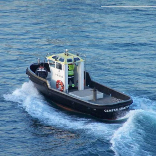 Arbeitsboot Berufsschiff - CEMESA CUATRO - Drassanes Dalmau, S.A - Innenborder