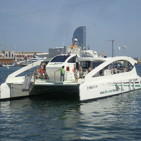 Ausflugsboot Berufsschiff - ECO SLIM  - Drassanes Dalmau, S.A - Katamaran / Innenborder / solarelektrisch