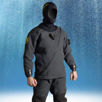 Tauchanzug - TRILAM KEVLAR® PRO  - SF Tech SARL - zur beruflichen Nutzung / Trockenanzug / zweiteilig