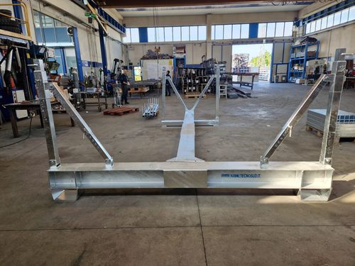 Bootsgestell für Segelboot - T-FORM Ton. 15 - Naval Tecno Sud - verstellbare Neigung / transportierbar