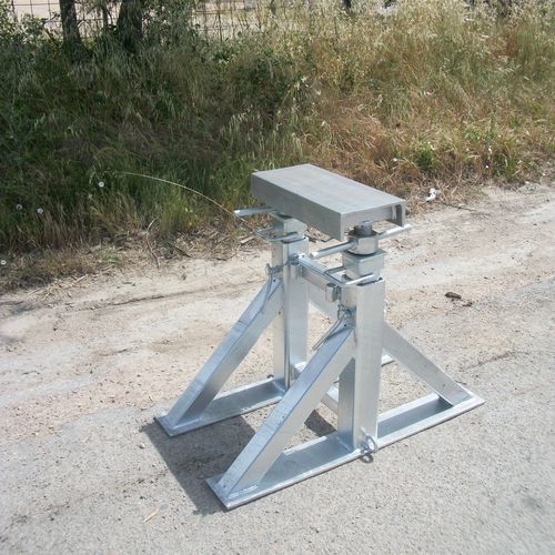Stützfuß zum Aufdocken für Motorboot - TAR2T 03 h. 10/15 - Naval Tecno Sud - verstellbar / für Kiel / verzinkt