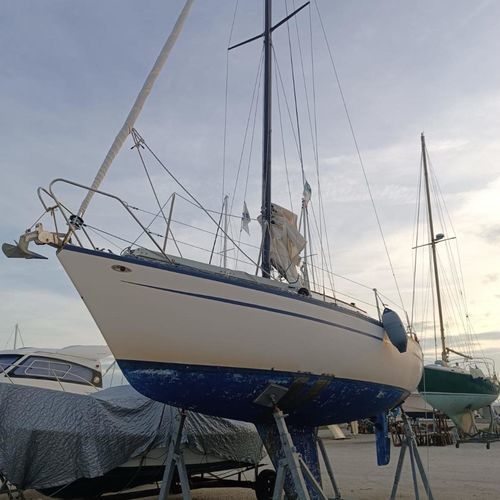 Bootsgestell für Segelboot - SET Ton. 10 4LP  - Naval Tecno Sud - 4-Punkt Auflage / verstellbare Neigung / transportierbar