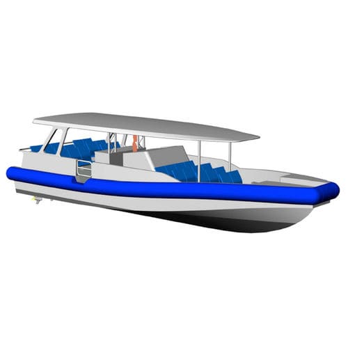 Patrouillenboot Berufsschiff - Gold Coast Ships Australia - Rettungsboot / Ausflugsboot / Taxiboot
