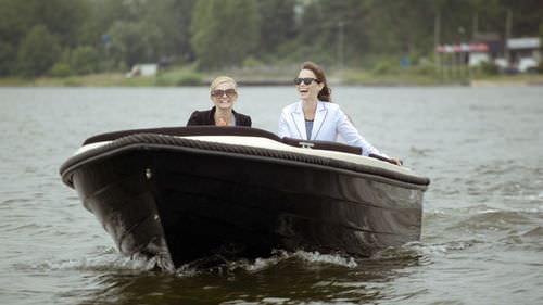 Außenborder-Runabout - Admiral 421 - Admiral Boats S.A. - elektrisch / mit Doppelkonsole