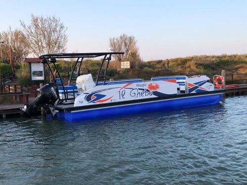 Patrouillenboot Berufsschiff - Starlounger 10.0 - Swiss-Boats AG - Arbeitsboot / Ausflugsboot / Taxiboot