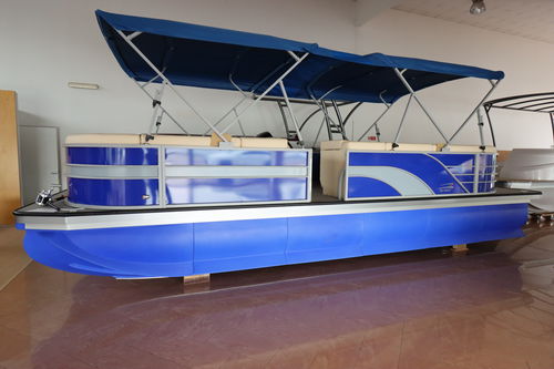 Mehrrümpfer-Pontonboot - Italy-Boats - Swiss-Boats AG - Außenborder / Open / Sport